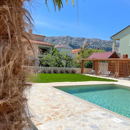 Mit Poolarea - Krk, Kroatien Apartment