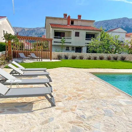 Mit Poolarea - Krk, Kroatien Apartment
